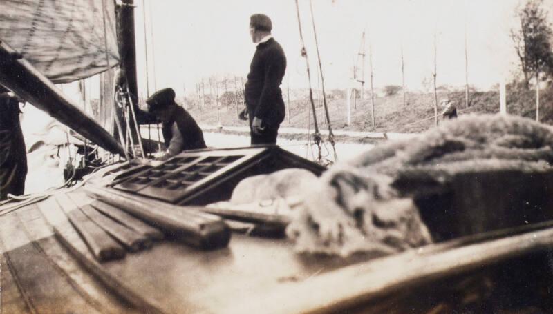 James McBey Sailing (Photograph Album Belonging to James McBey)