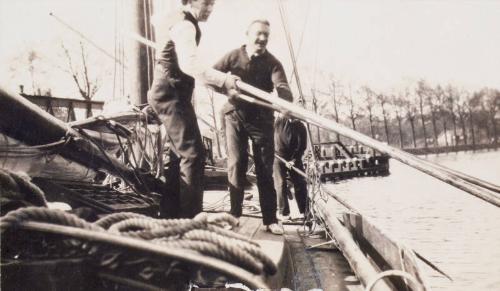 James McBey Sailing (Photograph Album Belonging to James McBey)