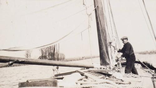 Sailing (Photograph Album Belonging to James McBey)