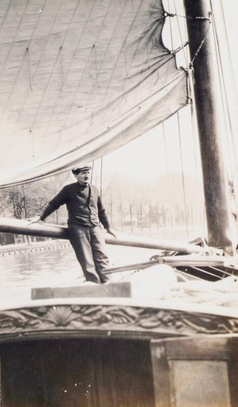 Sailing (Photograph Album Belonging to James McBey)