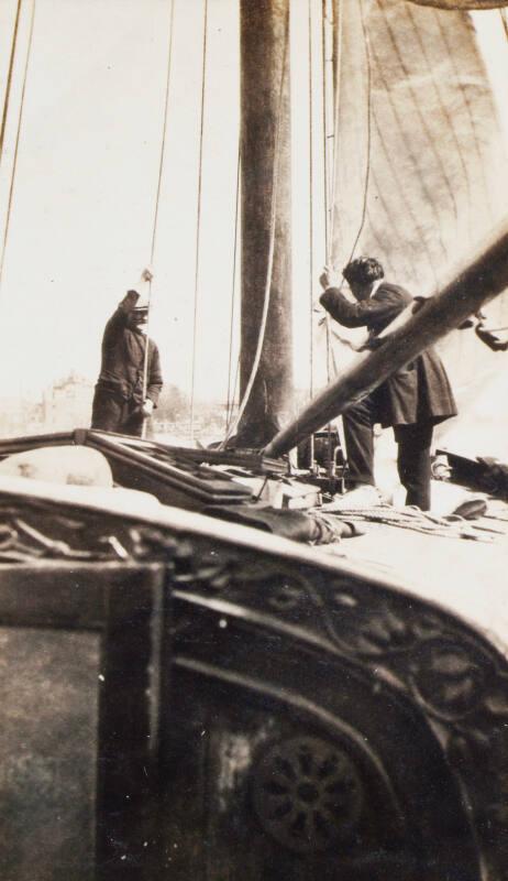 Sailing (Photograph Album Belonging to James McBey)