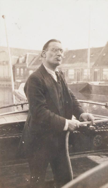 James McBey Sailing (Photograph Album Belonging to James McBey)