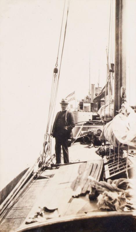 James McBey Sailing (Photograph Album Belonging to James McBey)