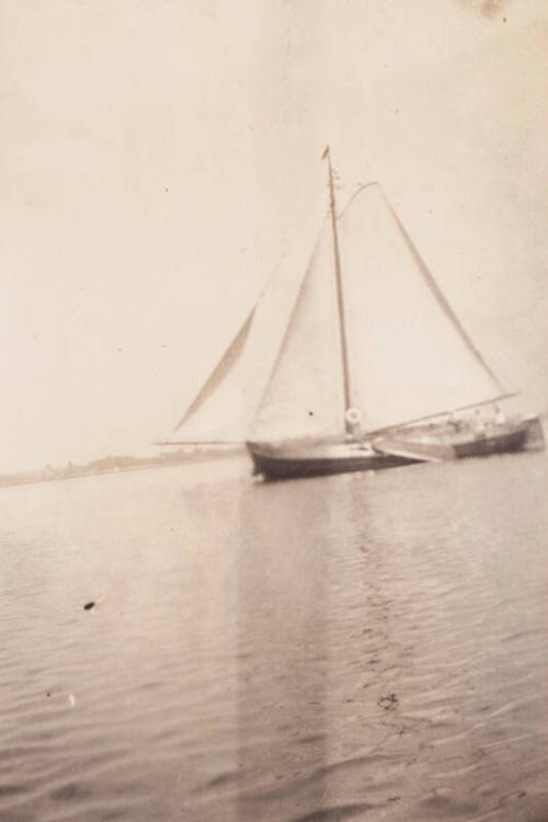 Sailing (Photograph Album Belonging to James McBey)