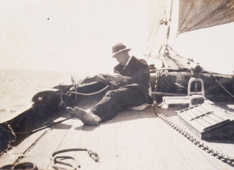 Sailing (Photograph Album Belonging to James McBey)