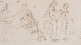 Soldiers And A Woman