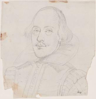 Drawing from a Portrait of Shakespeare