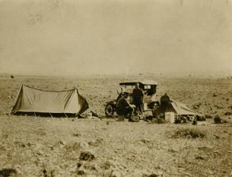 James McBey and Tonks at camp in Palestine March 1918 (Photographs of James McBey)