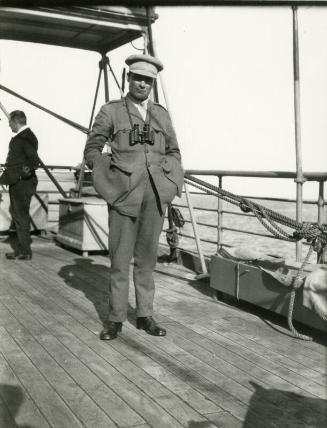 James McBey sailing home 3 Feb 1919 (Photographs of James McBey)