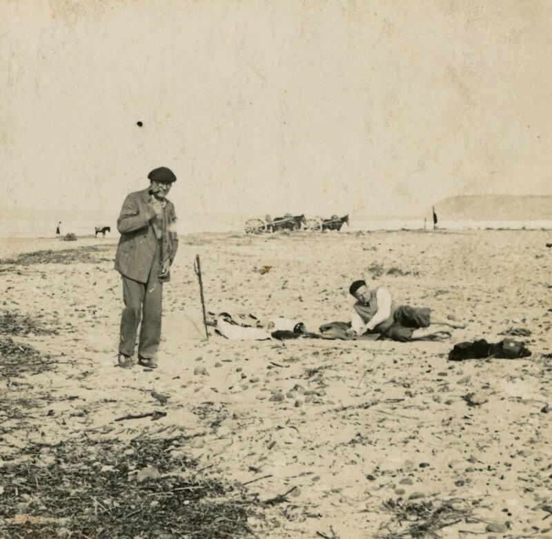 McBey and Lorant at the Beach (Photographs of James McBey)