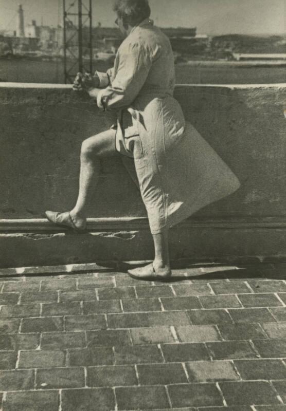 James McBey on the Roof of the Packard Hotel, Havana Cuba (Photographs of James McBey)