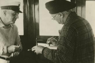 James McBey and H. H. Kynett at Boothbay Harbour (Photographs of James McBey)