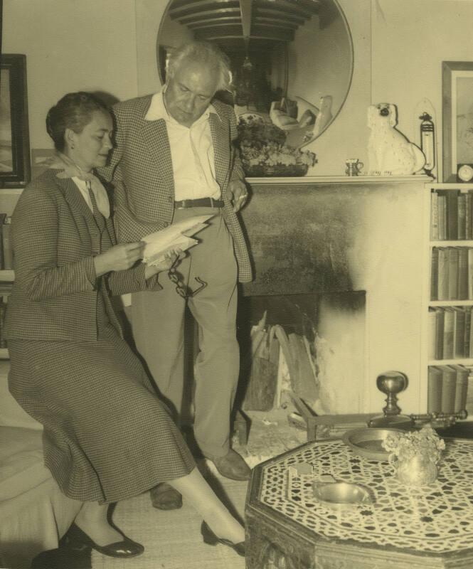 James and Marguerite McBey Inside El Foolk (Photographs of James McBey)