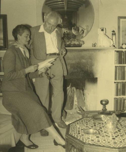 James and Marguerite McBey Inside El Foolk (Photographs of James McBey)