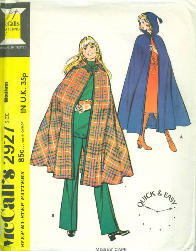 McCall's Cape Pattern