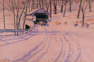 Valley Forge, Covered Bridge by James McBey