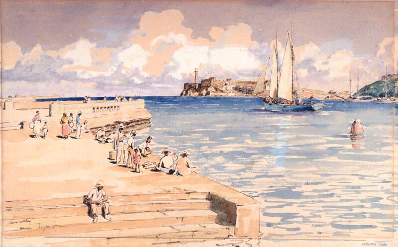 Havana by James McBey