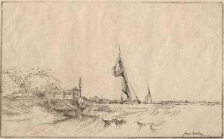 A Lock At Sandwich by James McBey