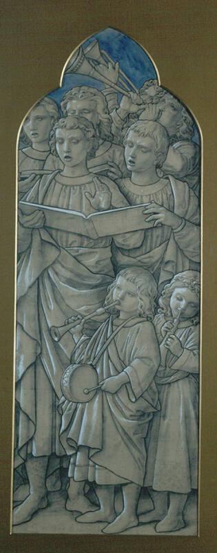 Design For A Stained Glass Window In Ely Cathedral by William Dyce