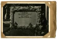 Photograph of Memorial Stone, Design No. 1344