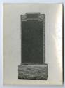 Photographs of Memorial Stones, Design No. 1233A