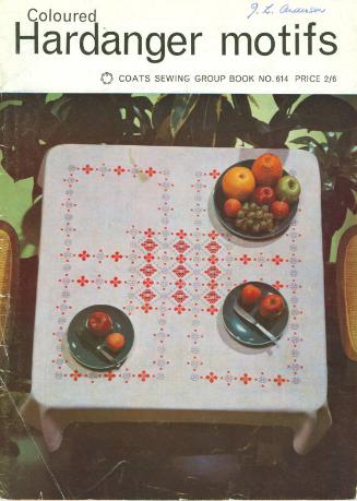 'Coloured Hardanger Motifs' Sewing Pattern Booklet