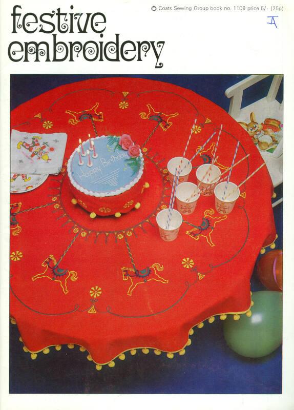 'Festive Embroidery' Sewing Pattern Booklet