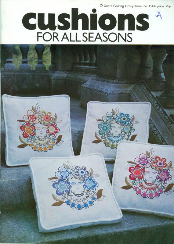 'Cushions for all Seasons' Sewing Pattern Booklet