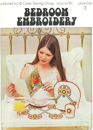 'Bedroom Embroidery' Sewing Pattern Booklet