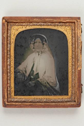 Photograph showing Anne Alexander, wife of 'Old John Duthie' (1792-1880)