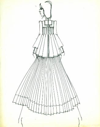 Drawing of Top and Skirt