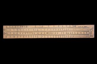 Slide Rule to Calculate Reams per Hour and Lbs per Hour