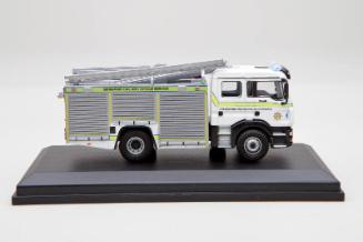 Model Grampian Fire and Rescue Service MAN Fire Engine (Cased)