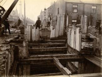 Construction of Girdleness Outfall Scheme, Open Trench on Sinclair Road, Torry