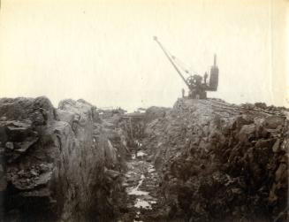Construction of Girdleness Outfall Scheme, November 1902: First 336 ½ feet of Trench for Sea Ou…