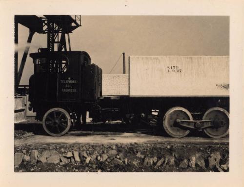 Repairs to South Breakwater Pier: Sentinel Steam Waggon Loaded with Concrete Block Approaching …