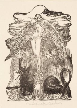 The Winged Woman by Frederick Carter