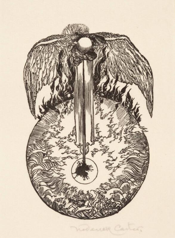 The Vial Poured on the Sun by Frederick Carter