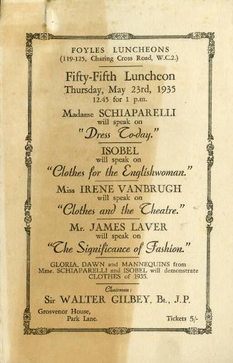 Correspondence from James McBey to Marguerite McBey