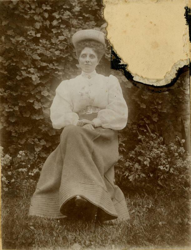 Photograph of an Unknown Woman (Letters and Memorabilia Belonging to James McBey)