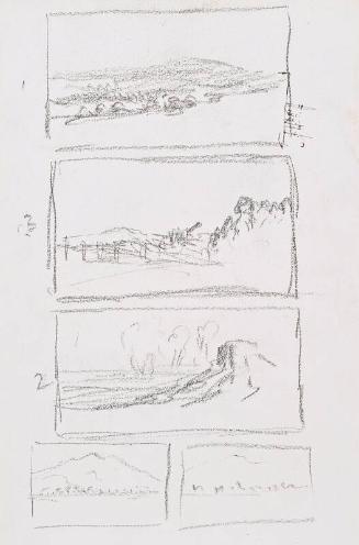 Series of Landscapes (Sketchbook - War)