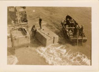 Repairs to South Breakwater Pier: Placement of Concrete Blocks