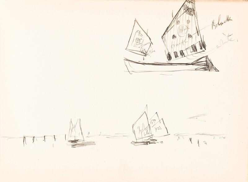 Sailing Boats (Sketchbook - Venice)