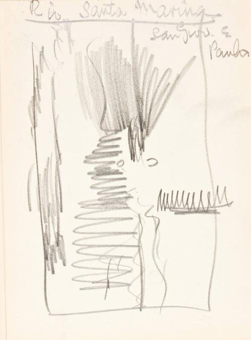 River in Santa Marina (Sketchbook - Venice)