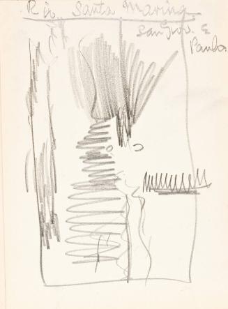 River in Santa Marina (Sketchbook - Venice)