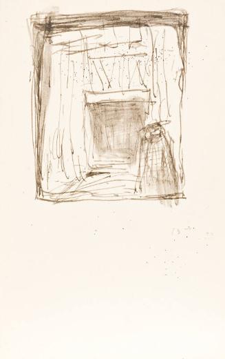 Figure in a Doorway (Sketchbook France)