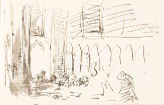 Church Nave (Sketchbook France)