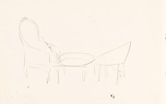 Table and Chairs (Sketchbook France)