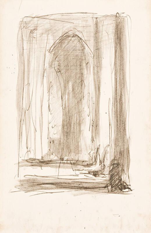 Church Interior (Sketchbook France)