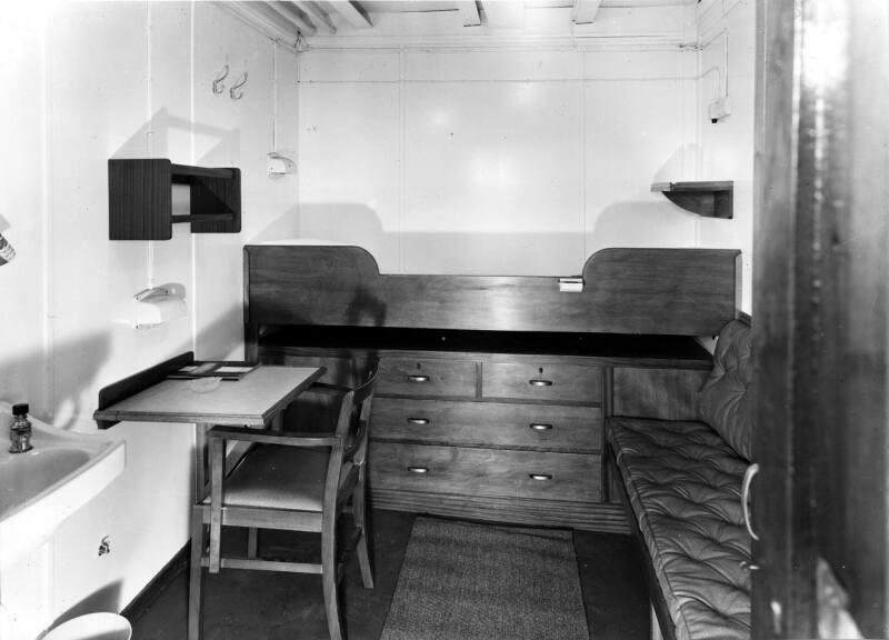 Black and white showing  Motor Molasses Carrier 'Rona', Hall Russell in 1957